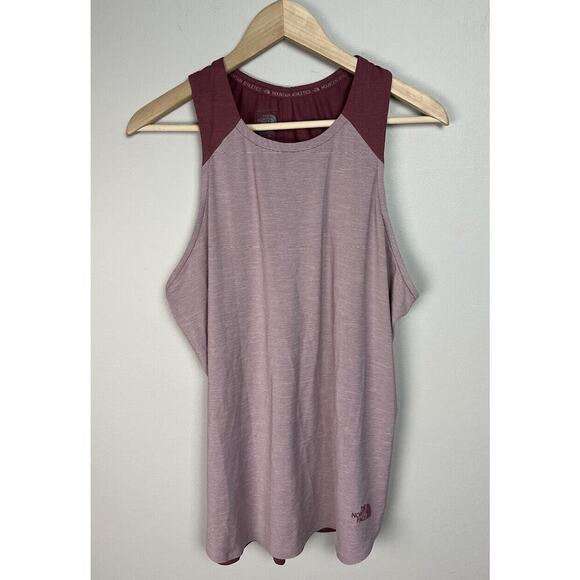 The North Face Racerback Tank Top Stripe Active Size XL Stretch Women’s - Picture 1 of 8